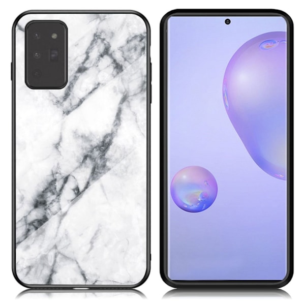 Fantasy Marble Samsung Galaxy Note 20 kuoret - Valkoinen White