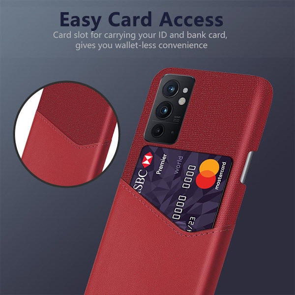 Bofink OnePlus 9RT 5G Kort Cover - Rød Red