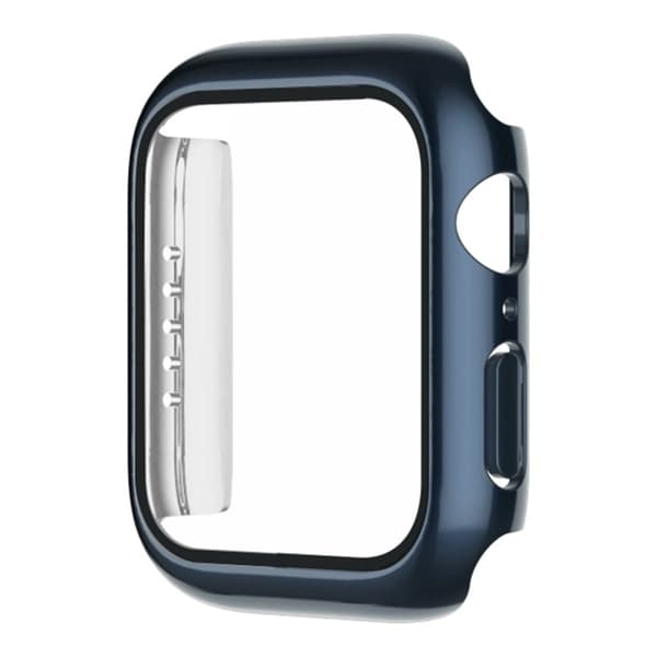 Apple Watch 40 mm galvaniseringsdeksel med herdet glass - Blå Blue