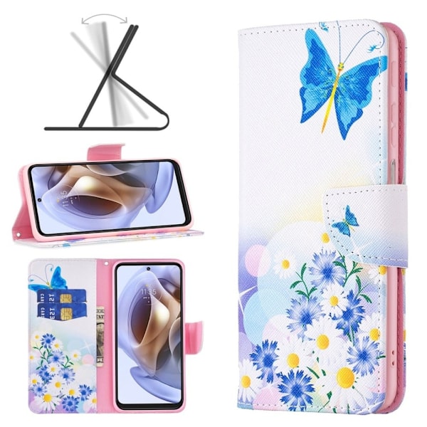 Wonderland Motorola Moto G71 5G fodral -Flerfärgad multifärg