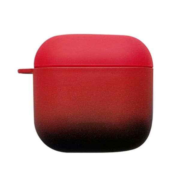 Xiaomi Redmi Buds 3 gradient fargeveske - Rød / Svart Red