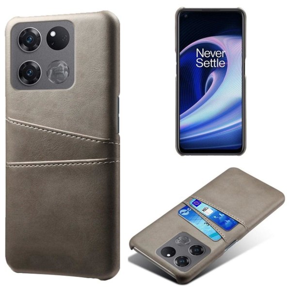 Dual Card OnePlus Ace Racing kotelot - Harmaa Silver grey