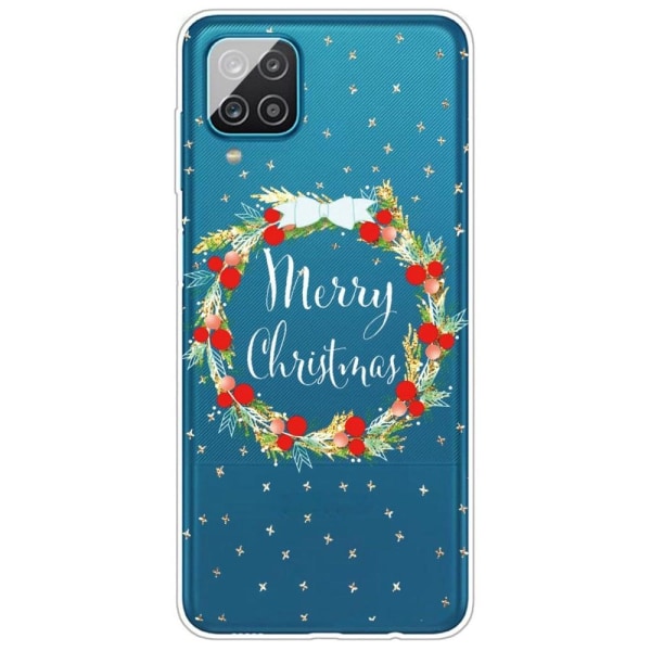 Juletaske til Samsung Galaxy M53 5G - Julekrans Red