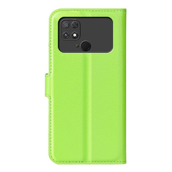 Klassisk Xiaomi Poco C40 Flip Etui - Grøn Green