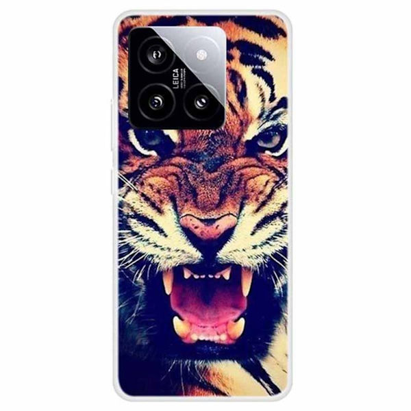 Imagine Xiaomi 14 deksel - Tiger Brown