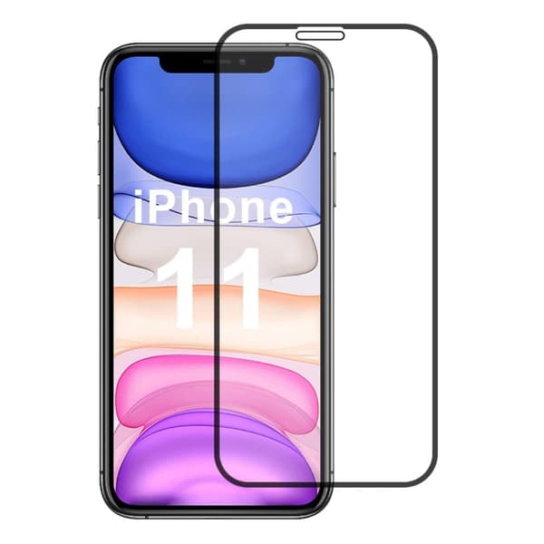 0.3mm härdat glas iPhone 11 skärmskydd Transparent