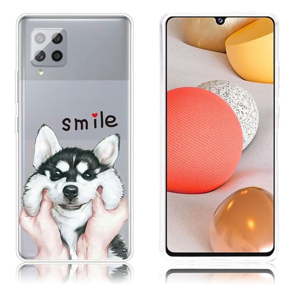 Deco Samsung Galaxy A42 5G kotelot - Koira White