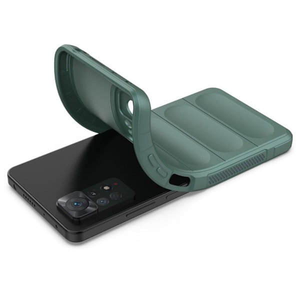 Mjukt greppformat Xiaomi Redmi Note 11 Pro 5G / Xiaomi Redmi Note 11 Pro skal - Grön Grön