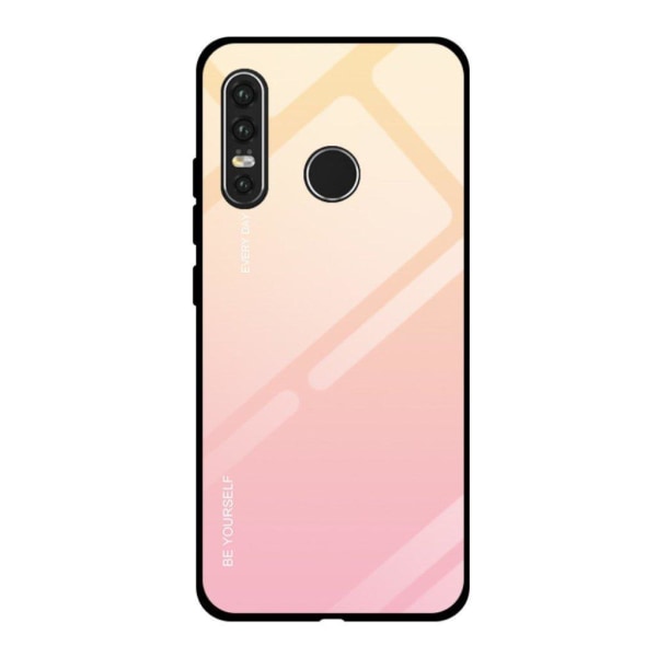 Huawei P30 Lite gradient suojakotelo - Sininen / Musta Black