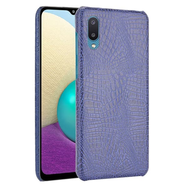 Krokokotelo - Samsung Galaxy A02 - Sininen Blue