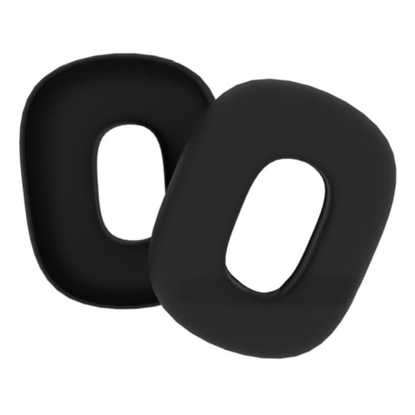 1 pari Airpods Max silikoni korvapehmuste - Musta Black