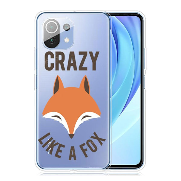 Deco Xiaomi Mi 11 Pro Etui - Ræv Orange