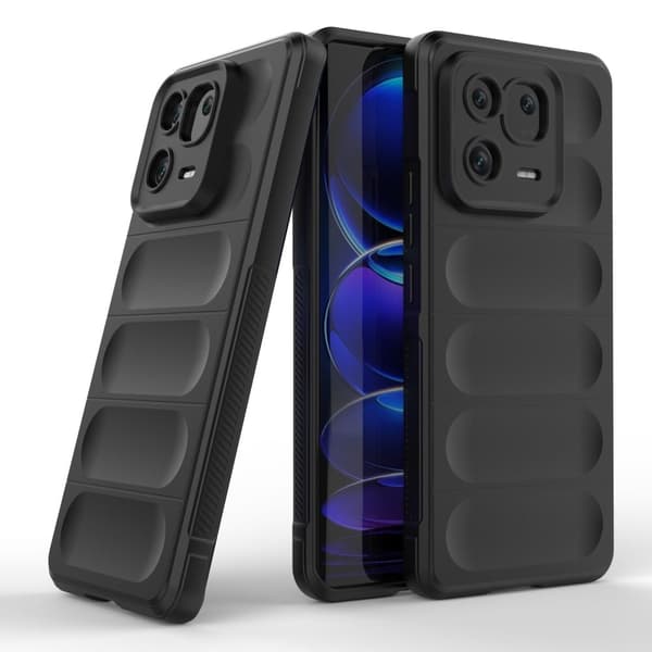 Blødt grebsformet cover til Xiaomi 13 Pro - Sort Black