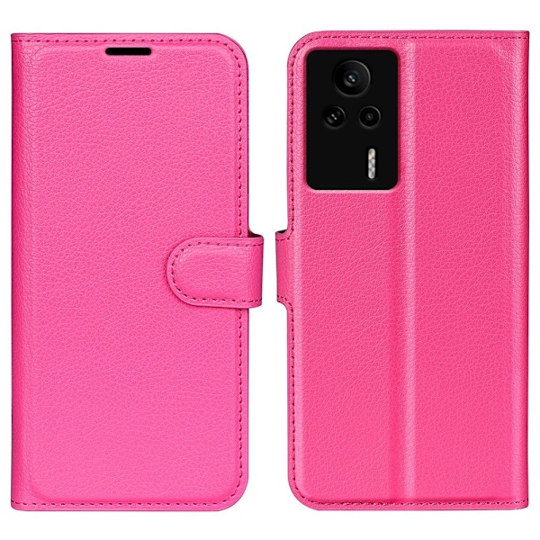 Klassisk Xiaomi Redmi K60E Flip Etui - Rose Pink