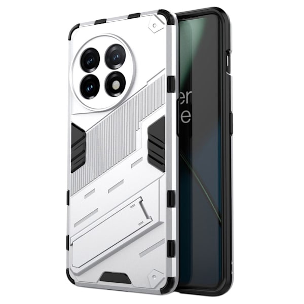 Støtsikkert hybriddeksel for OnePlus 11 - Hvit Silver grey