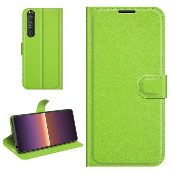 Classic Sony Xperia 1 III Flippetui - Grønn Green