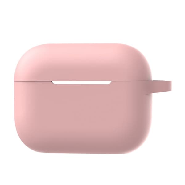 AirPods Pro 2 silikoneetui med ringspænde - Lyserød Pink