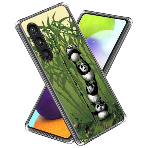 Deco Samsung Galaxy S24 deksel - Stabling Av Pandaer Green