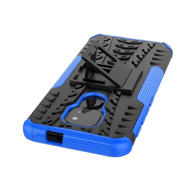 Offroad Etui Motorola Moto G9 Play - Blå Blue