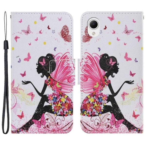 Wonderland Samsung Galaxy A23e Flip Etui - Fe Pink