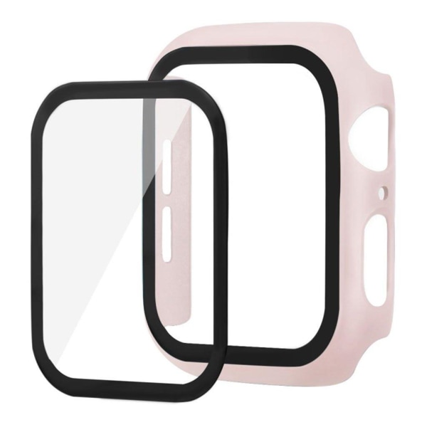 Apple Watch Series 5 44mm durable rubberized case - Pink Rosa