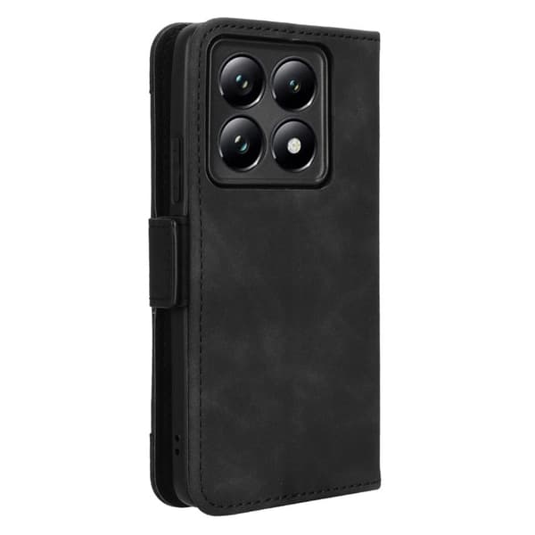 Modernt Xiaomi 14T fodral med plånbok - Svart Svart