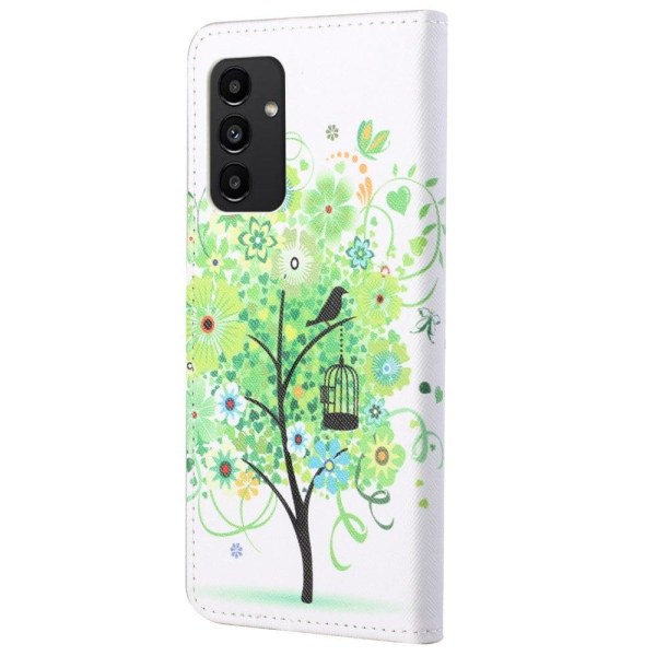 Wonderland Samsung Galaxy A13 4G Flip Etui - Grønt Træ Green