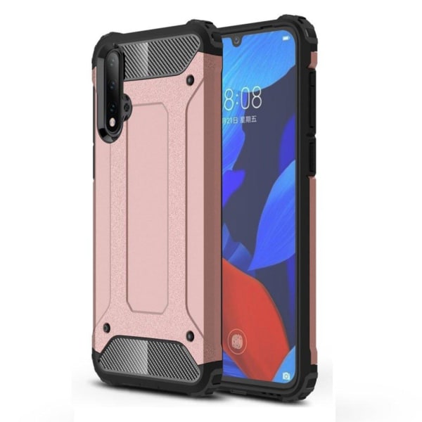 Armour Guard Cover - Huawei Nova 5 - Rødguld Pink