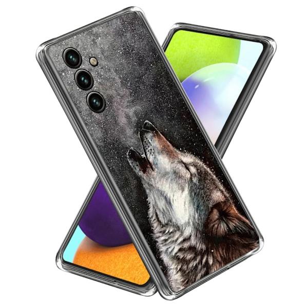 Deco Samsung Galaxy A54 Suojakotelo - Wolf Black