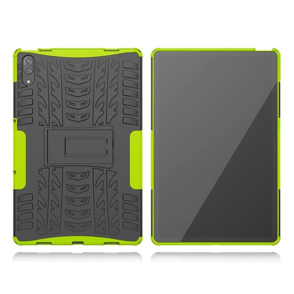 Lenovo Tab P11 Pro hybridfodral med däckdesign - Grön Grön
