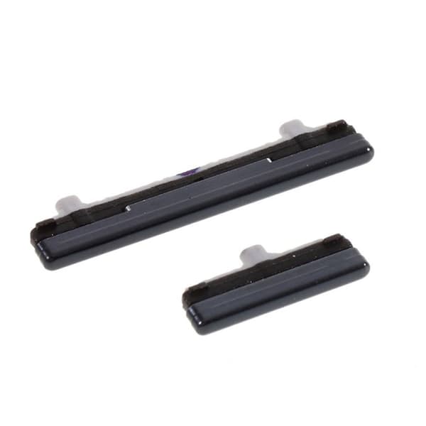 Samsung Galaxy Note 10 OEM-sideknapper del - Svart / 2-Pakning Black