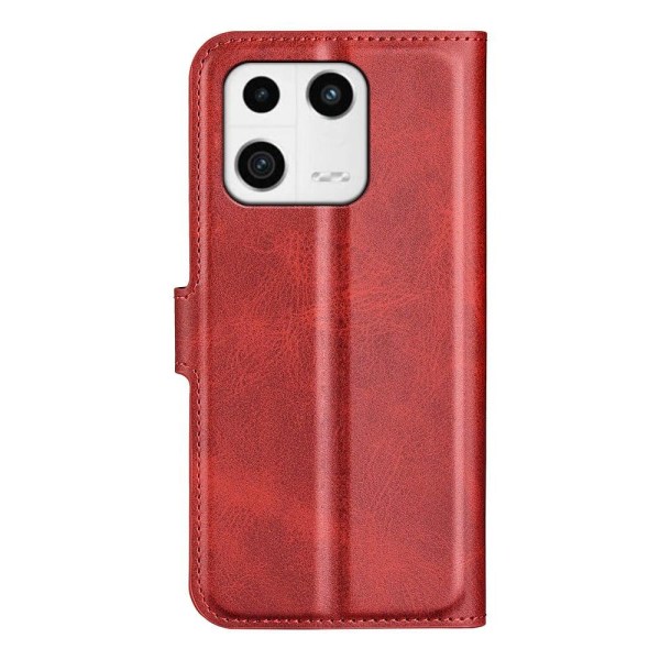 Læderetui med Pung til Xiaomi 13 - Rød Red