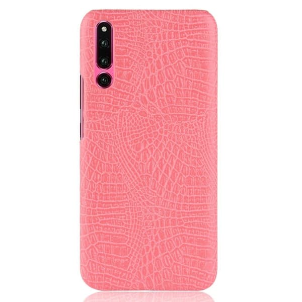 Huawei P30 krokodille tekstur læderetui - Lyserød Pink
