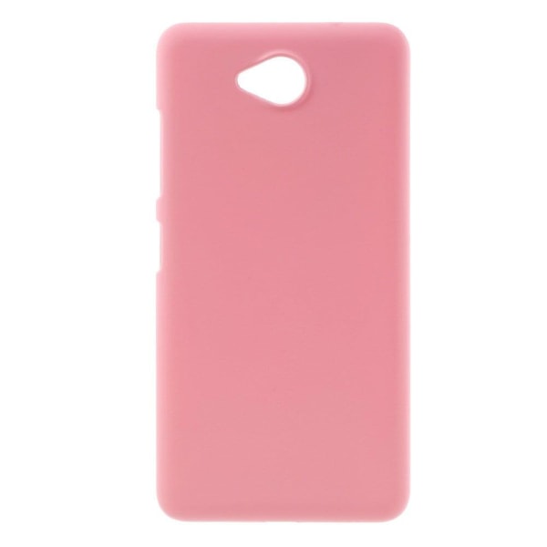 Hårdt cover med gummibelægning til Microsoft Lumia 650 - Pink Pink