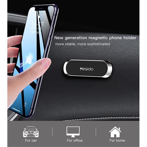 YESIDO C55 mini magnetstribe - Sort Black