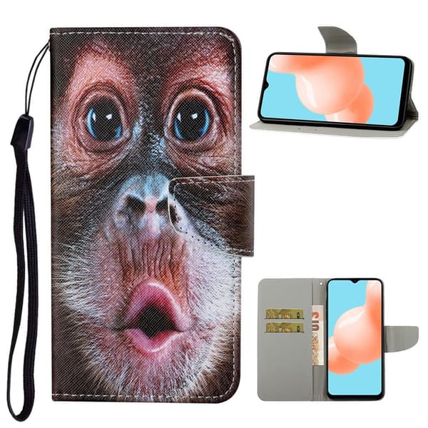 Wonderland Samsung Galaxy A12 5G Flip etui - Abe Brown