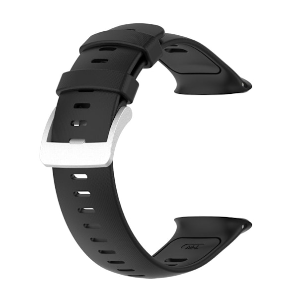 Polar Vantage V2 ensfarvet silikone urrem - Sort Black