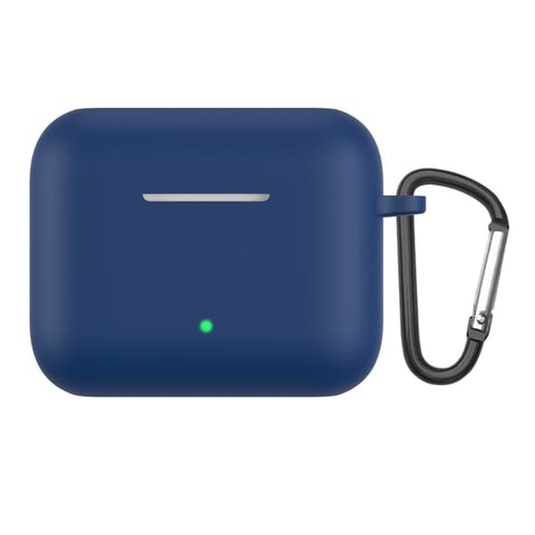Honor Earbuds X2 silikoneetui med karabinhage - Mørkeblå Blue