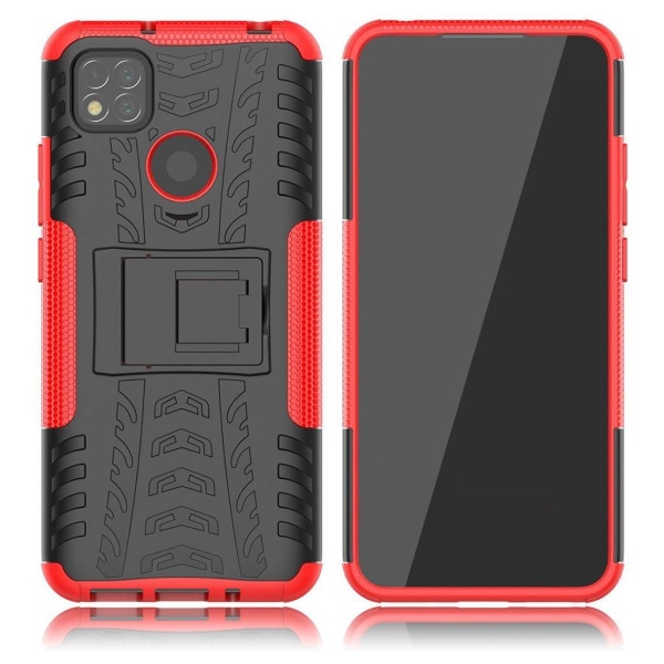 Offroad case Xiaomi Redmi 9C - Rød Red
