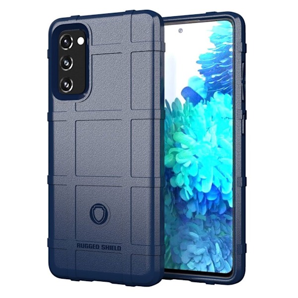 Rugged Shield Etui Samsung Galaxy S20 Fe 5g / S20 Fe - Blå Blue