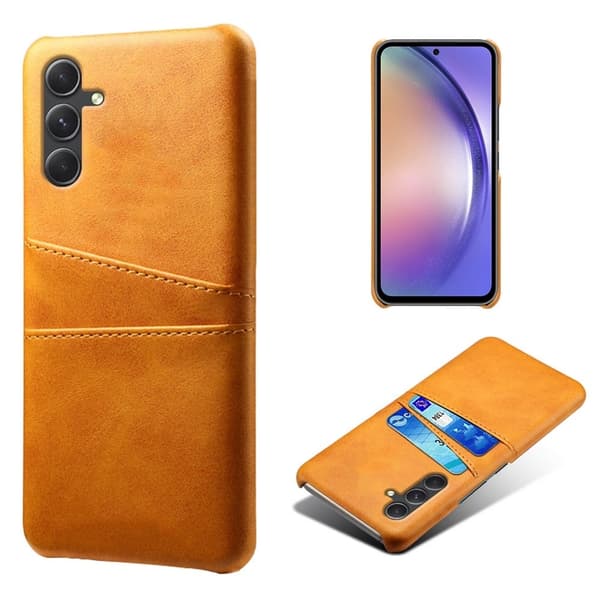 Samsung Galaxy A55 skal med korthållare - Orange Orange