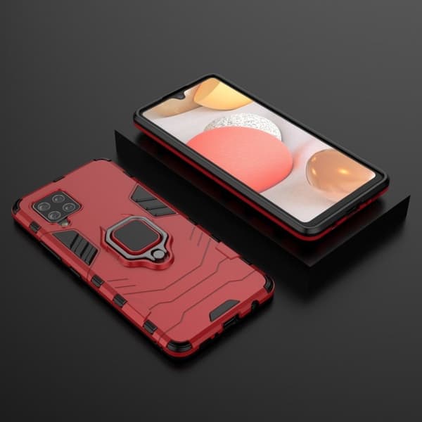Ring Guard - Samsung Galaxy A42 5G - Punainen Red