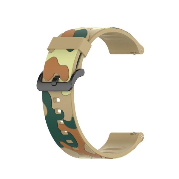 Haylou SmartWatch LS01 camouflage watch band - Camouflage Khaki Brown