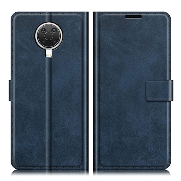 Wallet-style Læder Etui til Nokia G20 - Blå Blue