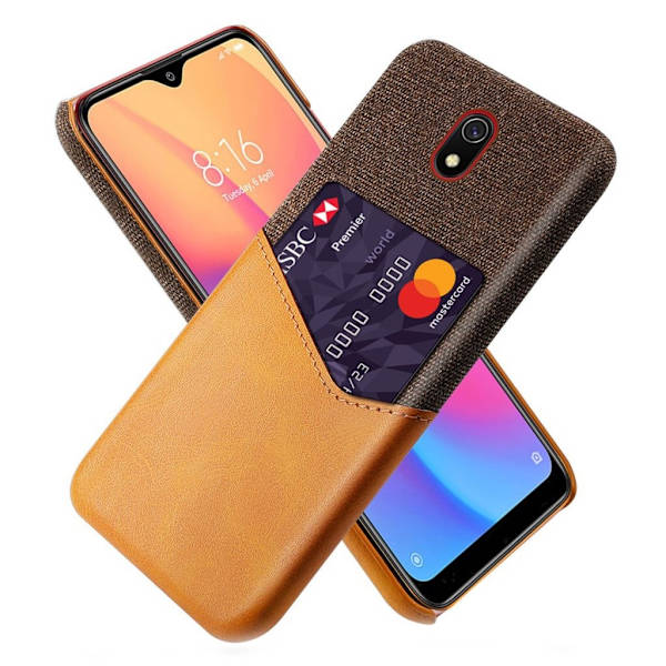 Bofink Xiaomi Redmi 8a Kortdeksel - Brun Brown
