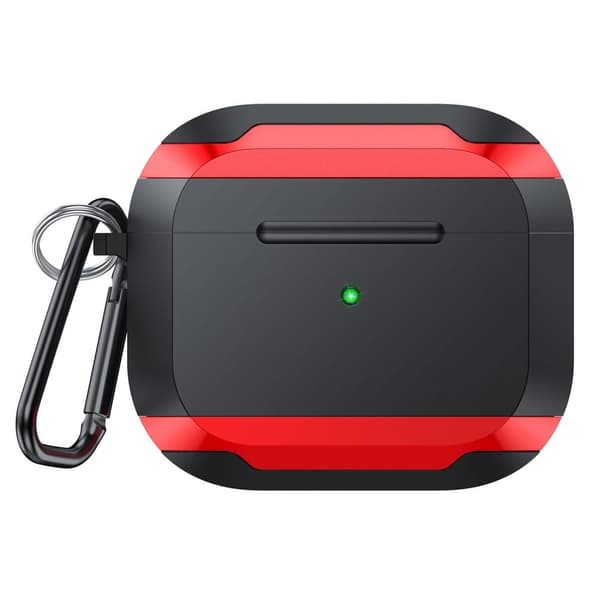 AirPods Pro 2 skyddsfodral med spänne - Röd Röd