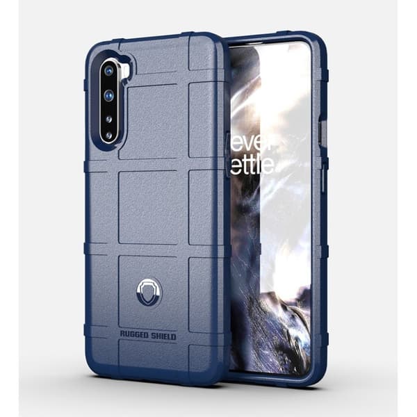 Rugged Shield deksel - OnePlus Nord - Blå Blue