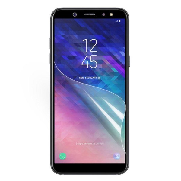 Ultra-klart Samsung Galaxy A6 Plus (2018) skärmskydd Transparent