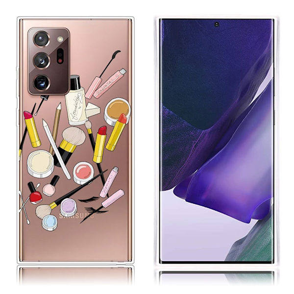 Deco Samsung Galaxy Note 20 Ultra Etui - Makeup Multicolor