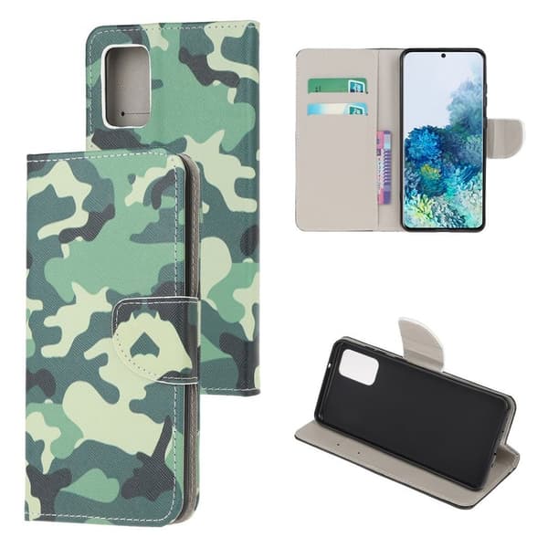 Wonderland Samsung Galaxy S20 etui – Militærgrøn Green